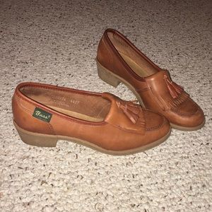 Brown Size 6.5/7 Bass Loafers